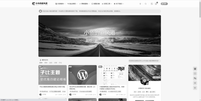 图片[2]-【美化教程】zibll子比主题设置全局变灰色哀悼特殊日子[建站教程]